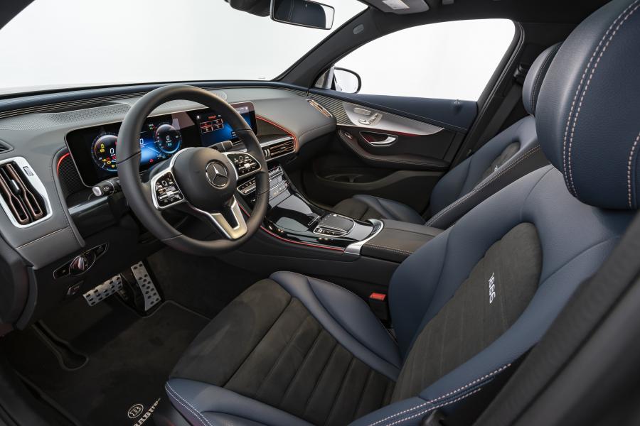 Интерьер Mercedes-Benz EQC400 4Matic by Brabus (N293) 2020 года  (фото 7 из 30)